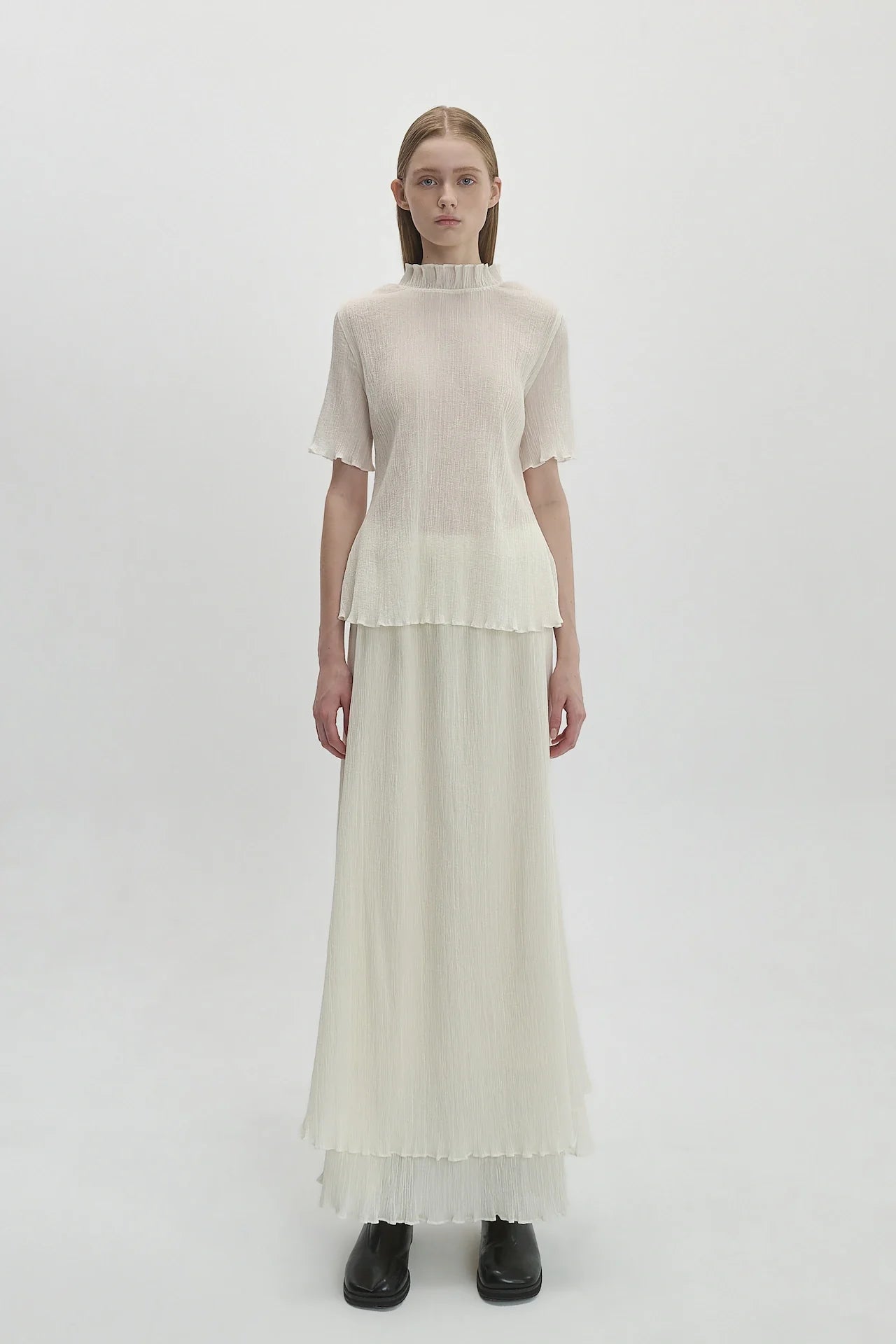 PLEATED SKIRT