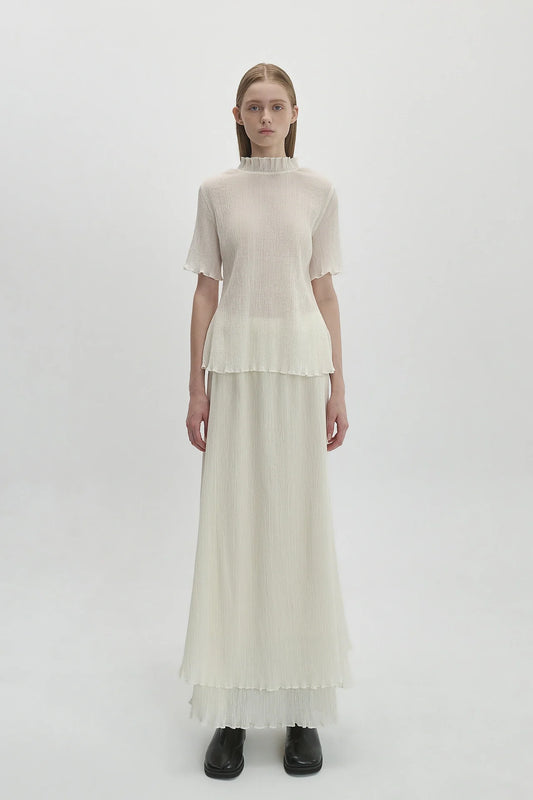 PLEATED SKIRT