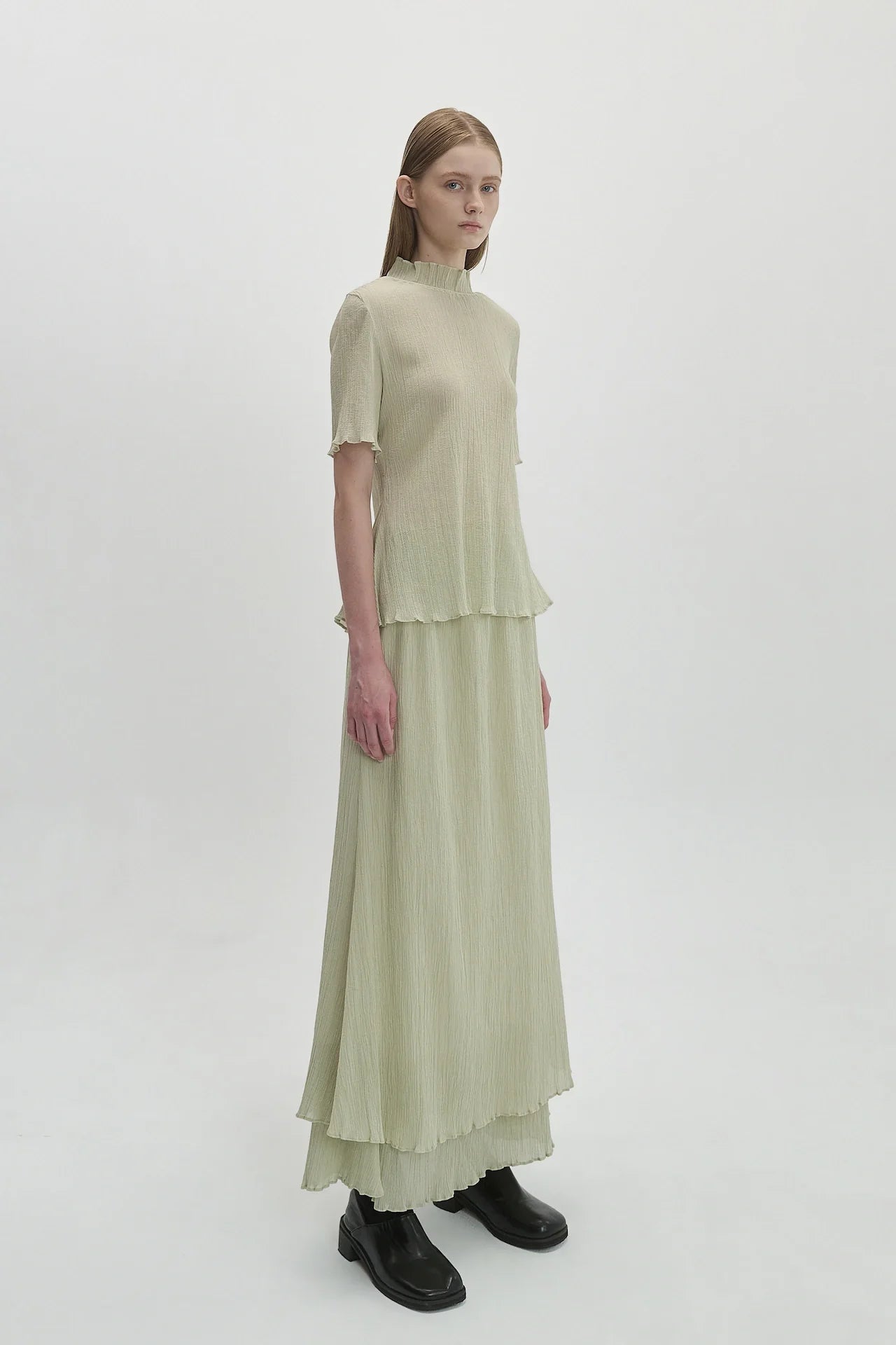 PLEATED SKIRT