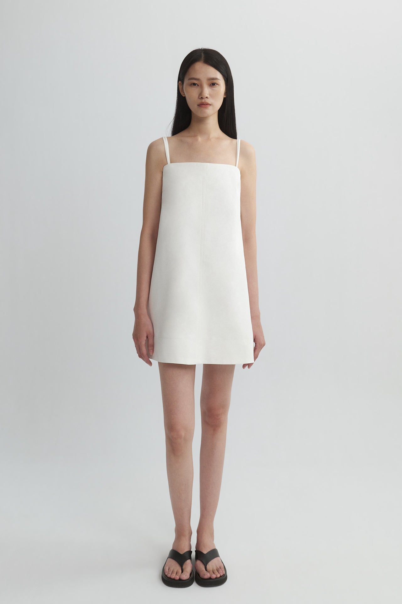 A라인 미니 드레스