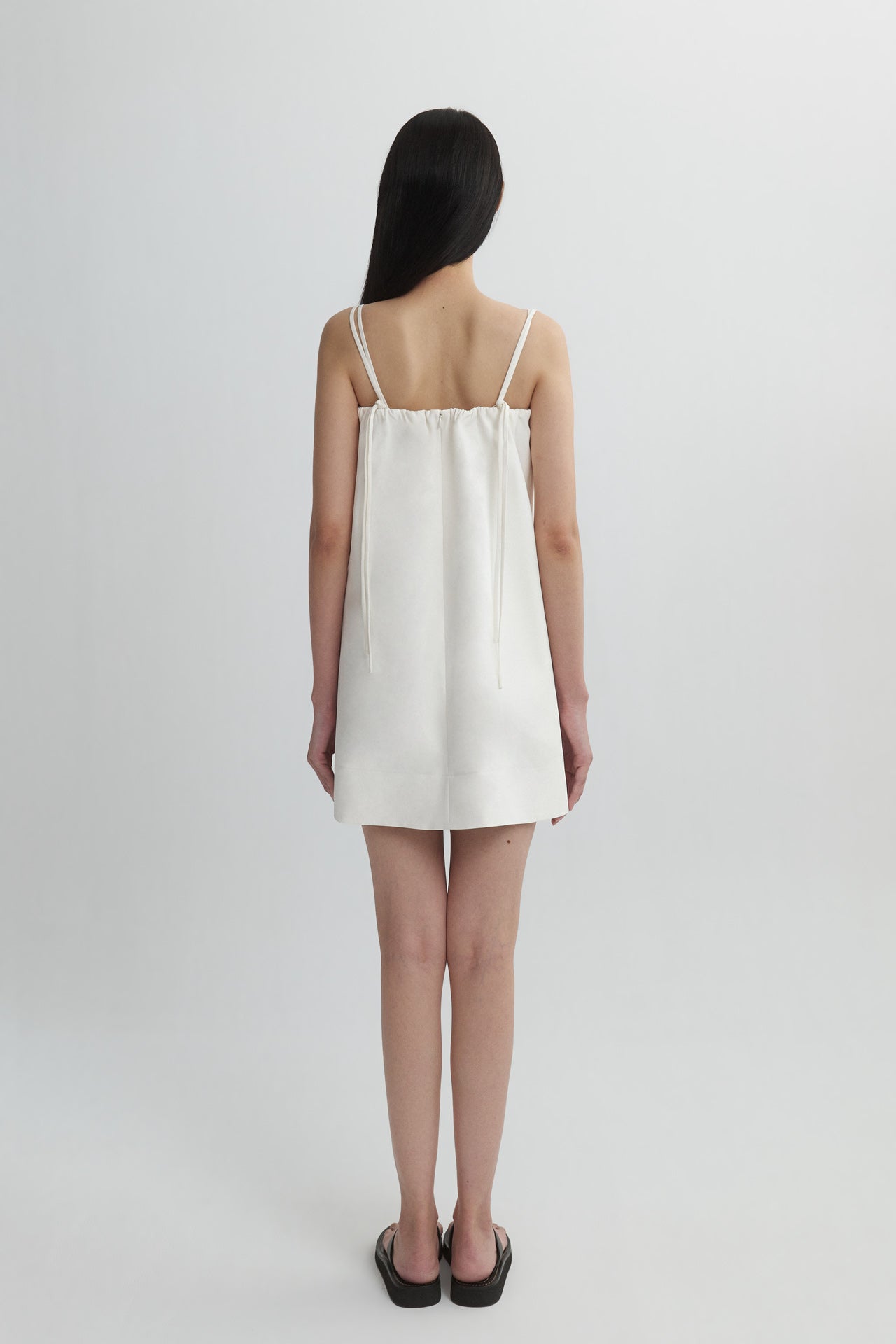 A라인 미니 드레스