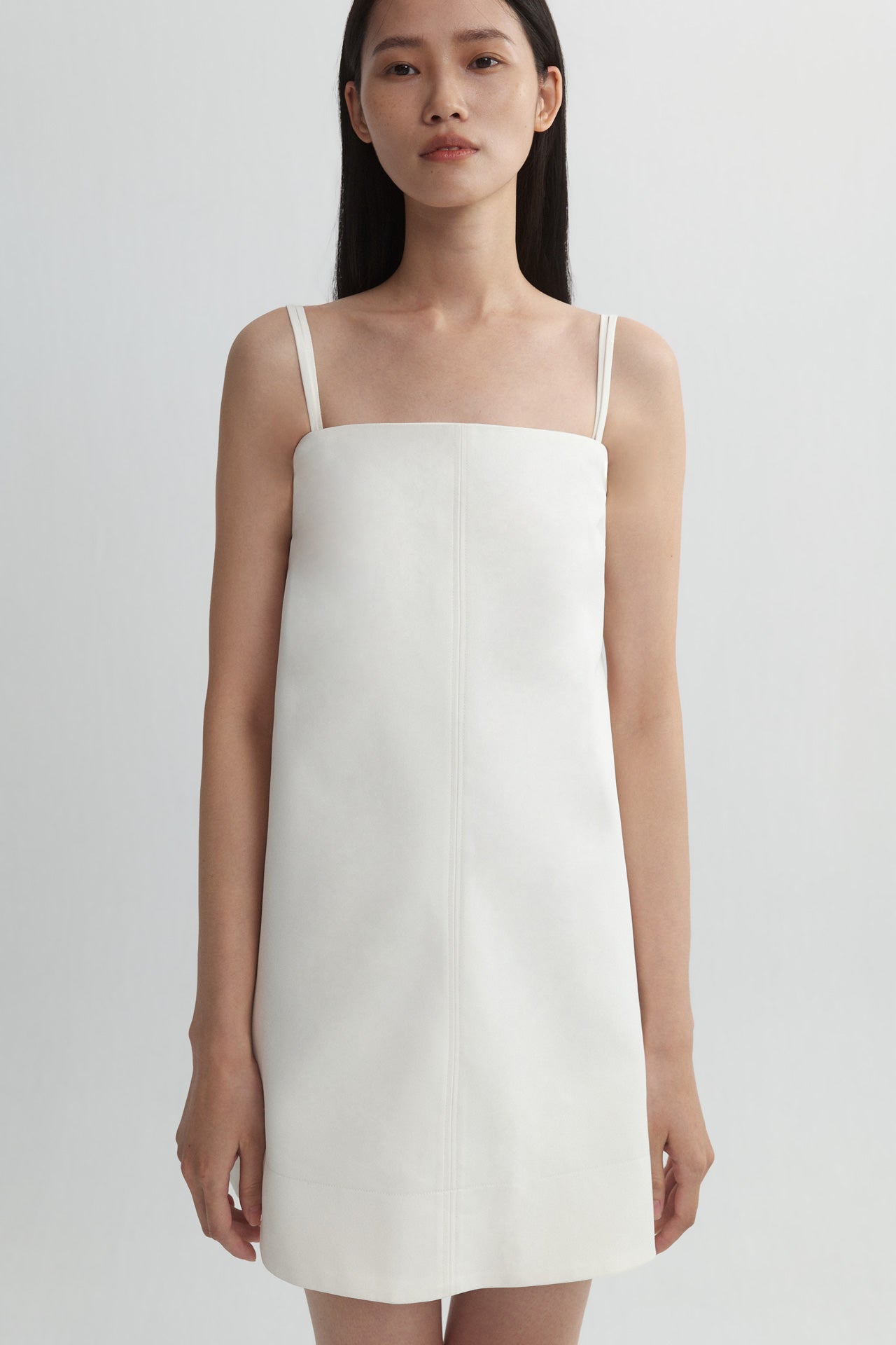 A라인 미니 드레스