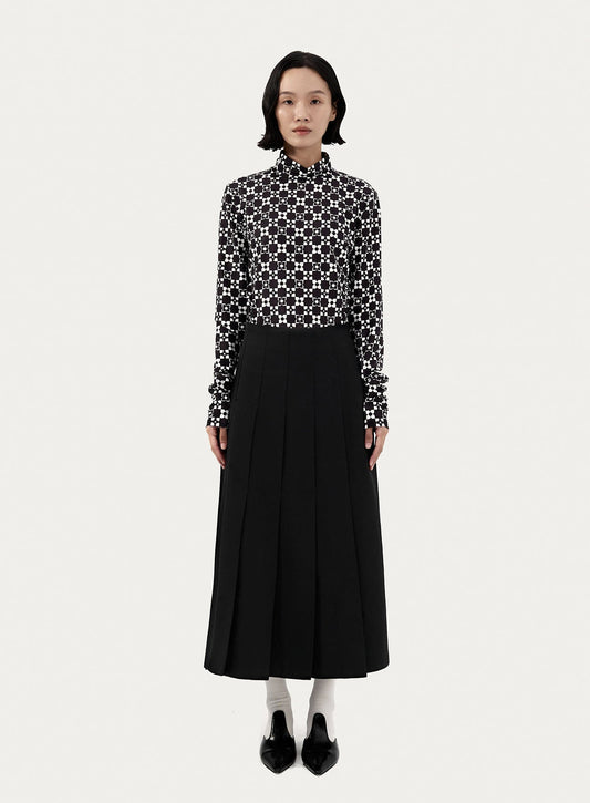 PLEATED SKIRT