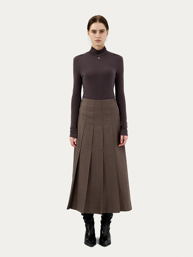 PLEATED SKIRT